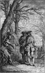 Eine Illustration von William Hogarth