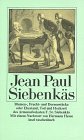 Der Roman Siebenks von Jean Paul
