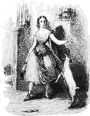 Esmeralda, nach einer Illustration aus der Erstausgabe